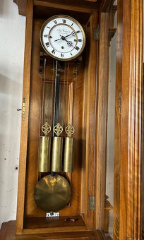 Velké 172 cm měsíční hodiny okolo roku 1880. - 6