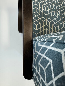 Oblíbená křesla Halabala po kompletní renovaci 2ks - 6