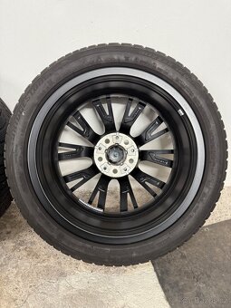 Originál alu kola Bmw 5x112 R18 styling 796M zimní - 6