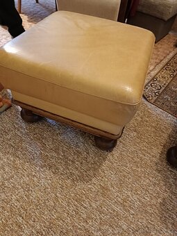 Kožená sadací souprava - 6