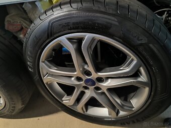 Alu kola Ford Kuga Edge 5x108 r19 Originál,pneu 5,5mm - 6