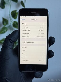 iPhone SE (2020) 64GB - 100% baterie - 6