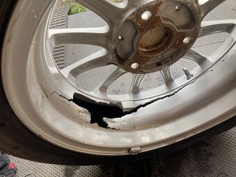 Alu kola SMART FORTWO 15",3x112 letní pneu BRIDGE 1 kolo KO - 6