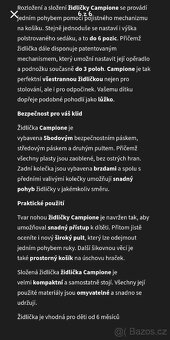 Detska stavitelna jidelni zidlicka Campione - 6