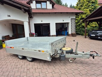 Hydraulicky sklopný přívěs 2700kg bržděný - 6