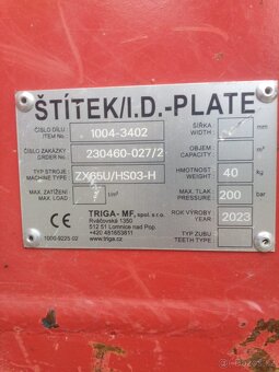 Hydraulický rychloupínač TRIGA MS03, Hitachi ZX65USB - 6