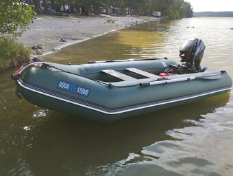 Člun s motorem Parsun 9.8 4t, a elektromotorem - 6