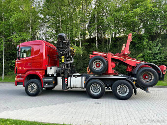 SCANIA R480 6x6 Lesovůz LESOVOZ - 6