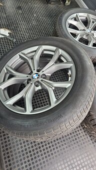 Zimní pneu kola 265/50 r19 BMW X5 M zimní sada , kola - 6