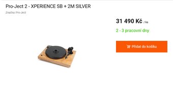 PRO-JECT 2-XPERIENCE SB (Speedbox) + ORTOFON 2M SILVER - 6