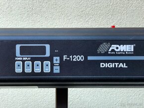 Prodám sadu 2 silných záblesků FOMEI 1200Ws - 6