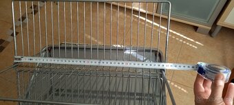 Odkapavac na nadobi - kov, 40 cm, použitý - 6