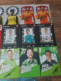 Fotbalové autogramy 33 kartiček - 6