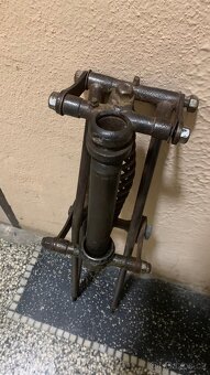 Odpružená vidlice na historické kolo nebo motokolo - 6