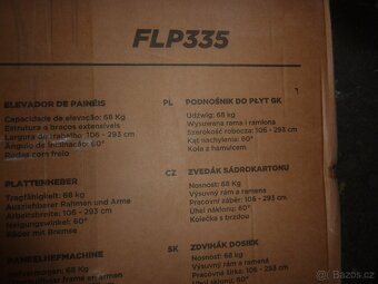 Rezervace Feider zvedák na sádrokarton s brzdou FLP335 - 6