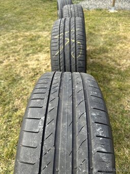 Originál alu kola Audi - TOP stav, letní pneu - 6
