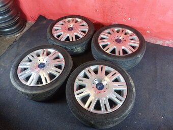 ALU disky 5x108 R17 s letními pneu 205/50 R17 - 6