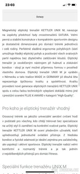 Trenažér Kettler - 6