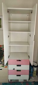 Dětské šatní skříně IKEA Stuva + šuplíkový box - 6