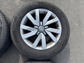 Alu orig letní sada VW Aragon 5x112 6,5J ET41 215/60 R16 - 6