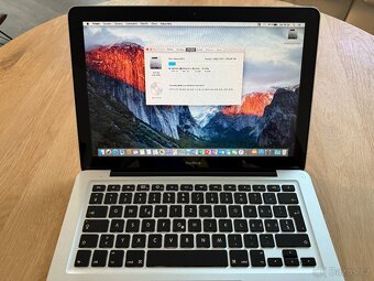 Apple MacBook Pro 13,3", model A1278, 8GB RAM, disk 320GB - 6