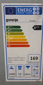 Aut. pračka Gorenje SensoCare na 7 kg. - 6
