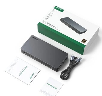 Dokovací stanice UGREEN Revodok Pro 209 / 9-v-1 - 6