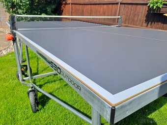Venkovní stul na stolní tenis(pingpong)+obal,jako nový - 6