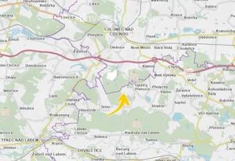 Prodej podílu 1/2 louky 2 604 m², Kladruby nad Labem - Koles - 6