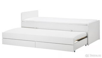 Rozkladaci postel Ikea Släkt + matrace - 6