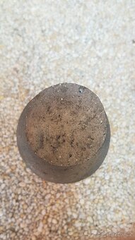 Stará hliněná váza 12cm - 6