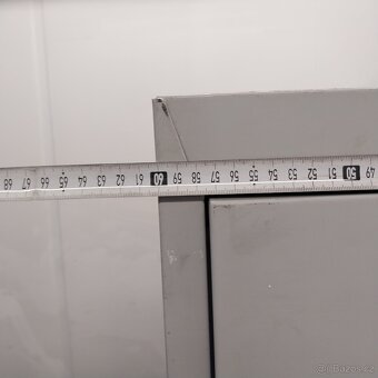 Plechová šatní skříňka 180x60x50cm - 6
