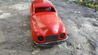 Krasný velký starý kovový angličák - 6