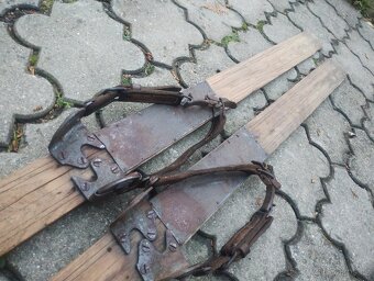 Staré dřevěné lyže - 6