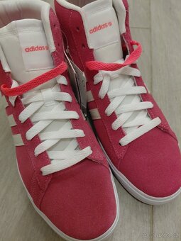 Tenisky Adidas NEO růžové vel. 41 a půl - 6