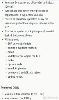 Padlerboard a kajak v jednom značka Mistral - 6