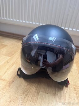 HELMA VESPA VISOR 4.0 ČERNÁ - 6