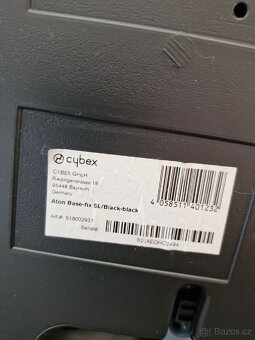 Cybex vajíčko plus zakládna isofix - 6