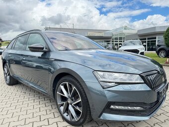 Škoda Superb iV sportline 160kw,matrix,tažné,360°kamery,PHEV - 6
