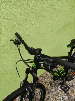Značkové horské kolo Merida 26"/16" (černá/zelená) - 6