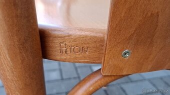 Židle TON 4ks TOP STAV - 6