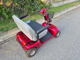 Čtyřkolový elektrický skútr pro seniory dvoumístný - 6