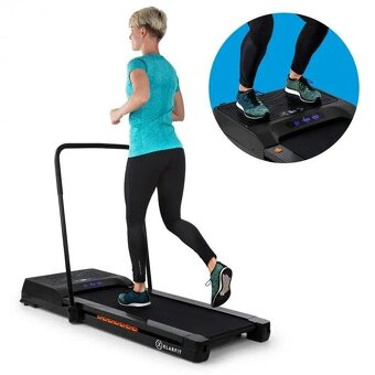 SLEVA Běhací pás skládací/kompaktní Klarfit - 6