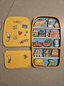 Dřevěné puzzle skládačky - 6