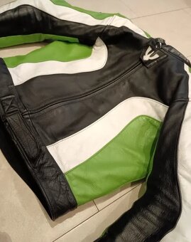 PSí Hubík-Pánská Dámská kožená moto kombinéza, dvoudílná - 6