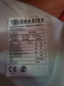 Elektrický bojler DRAŽICE OKCE 80 - 6