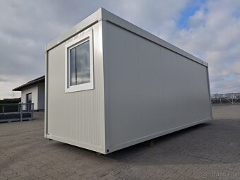 KANCELÁŘ, ZAHRADNÍ DOMEK 6.1x2.4m - 2 místnosti - 6