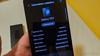 Samsung Galaxy S23 black 128GB - aj výmena - 6