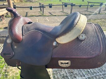 Westernové sedlo NRHA Saddlesmith - 6