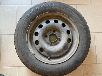 4 ks Letní pneu 185/65 R 14, 86T Barum, výborný stav, - 6